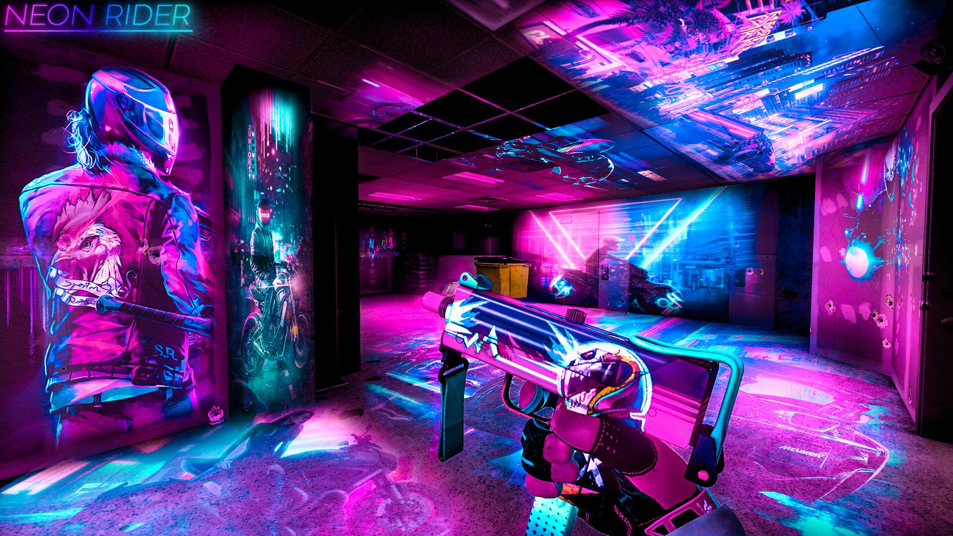 MAC10 Neon Rider