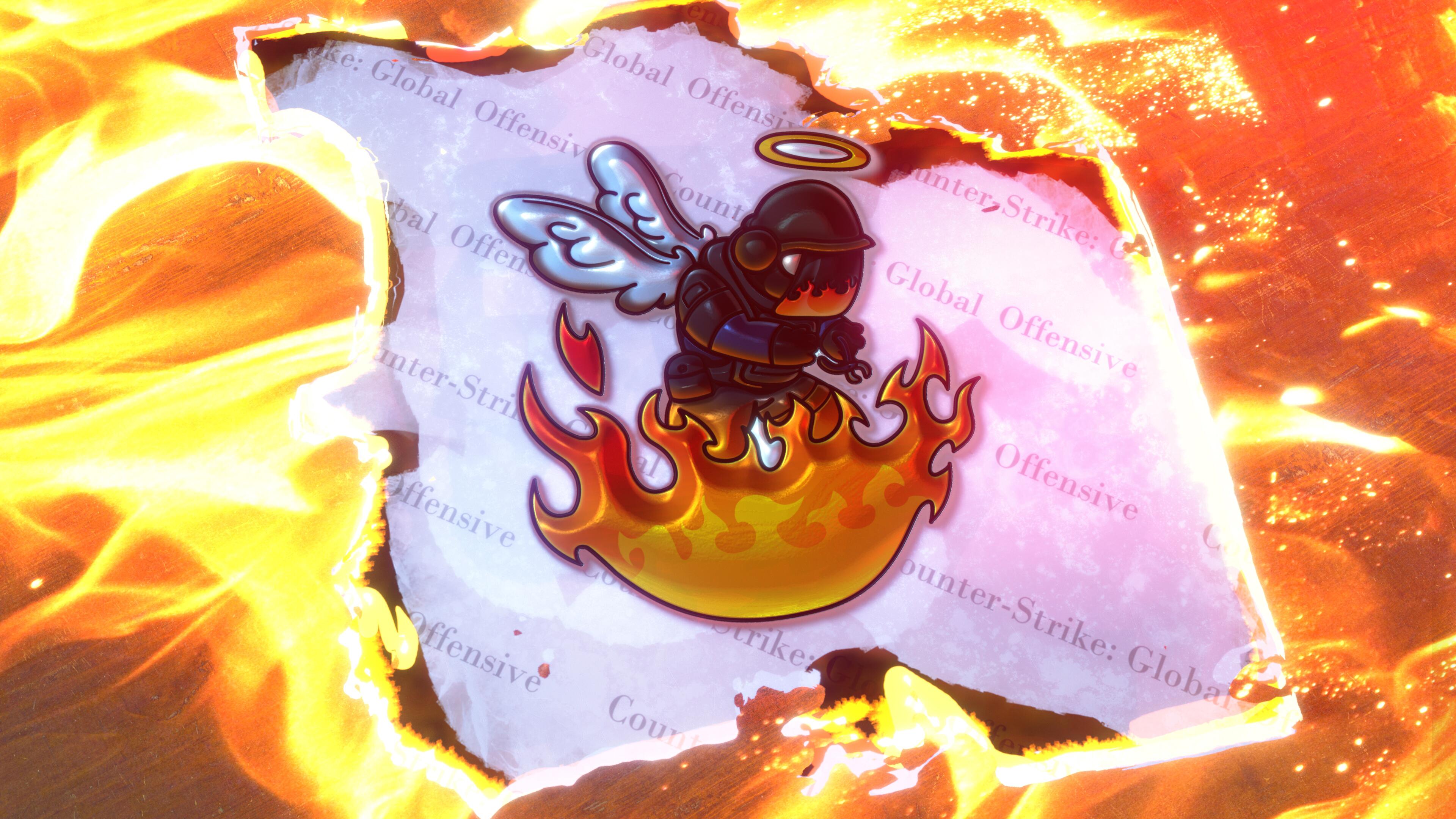 in the fire 