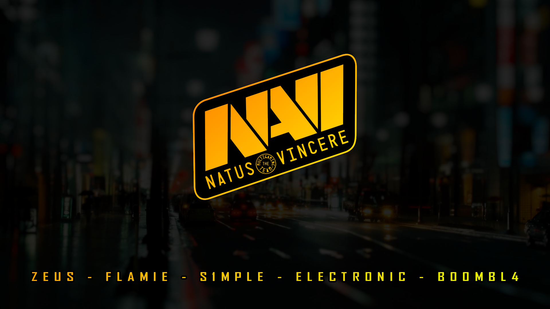 Na'Vi Team Wallpaper (Berlin 2019)