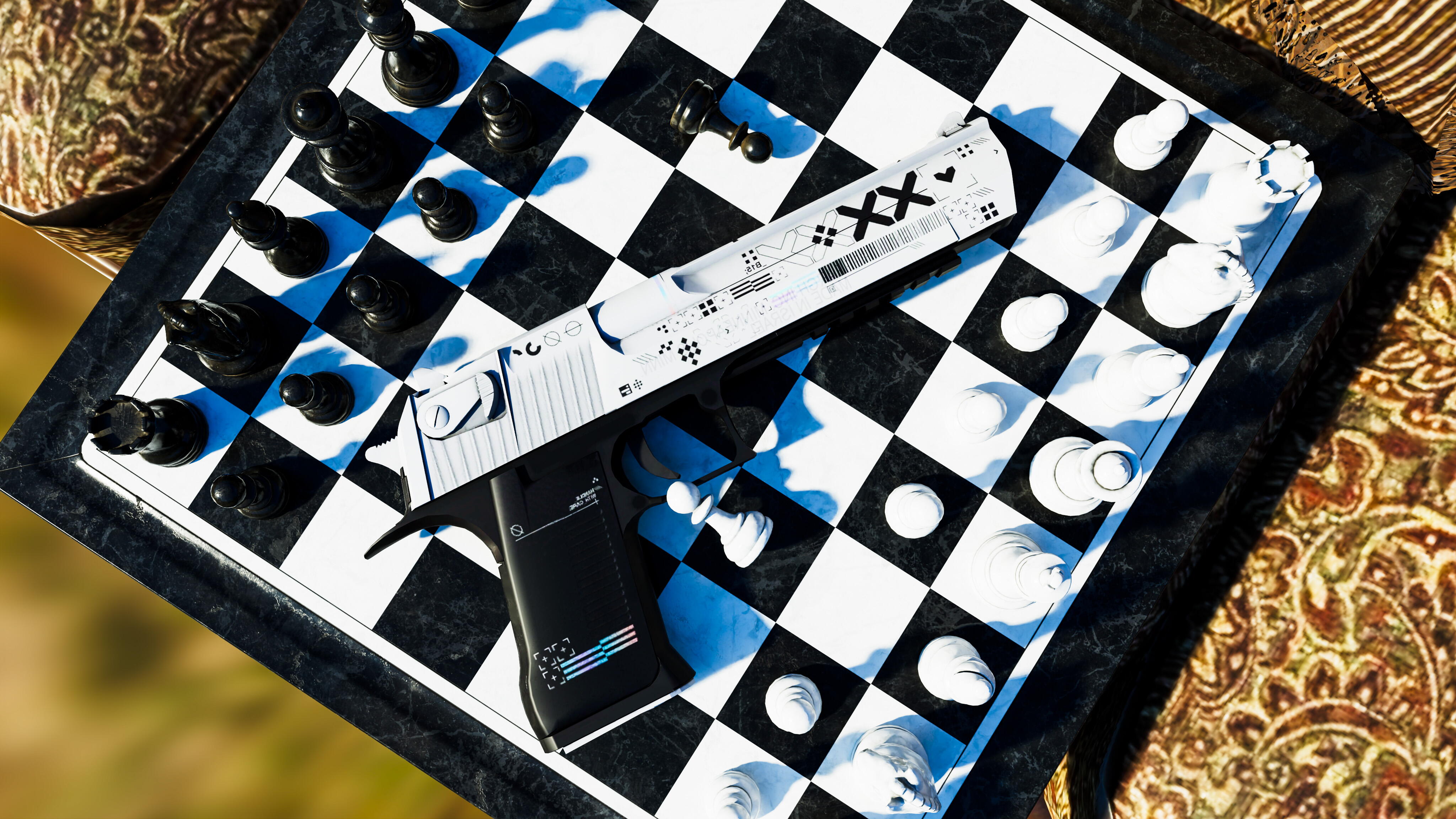  CHESS Printstream Desert Eagle 