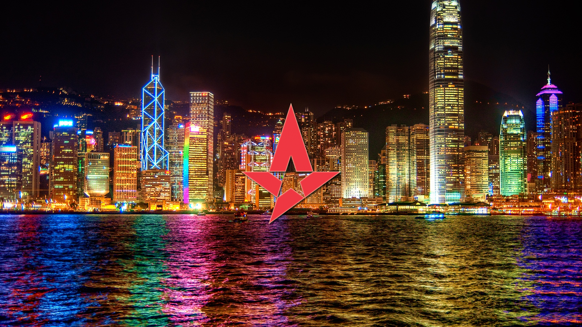 Astralis on City backdrop