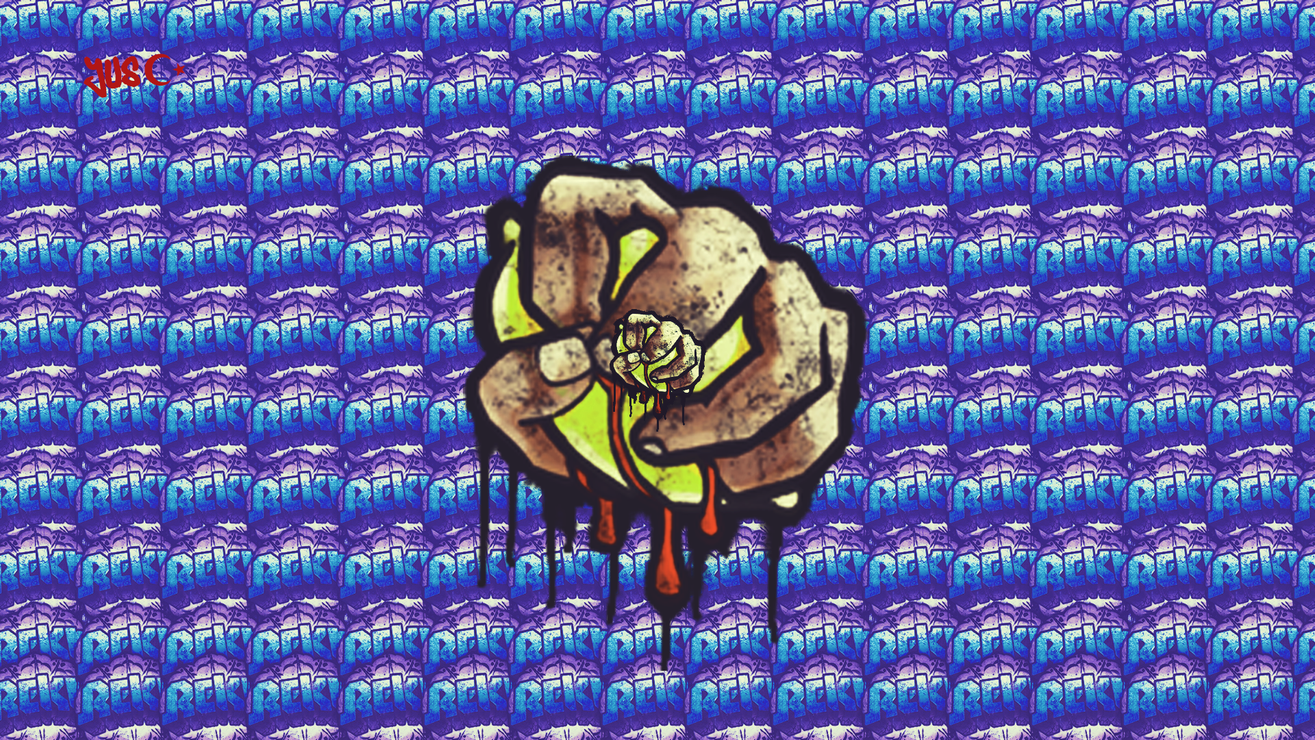 Easy Peasy Rekt Squezzy! (Graffiti)/yusâ˜ª