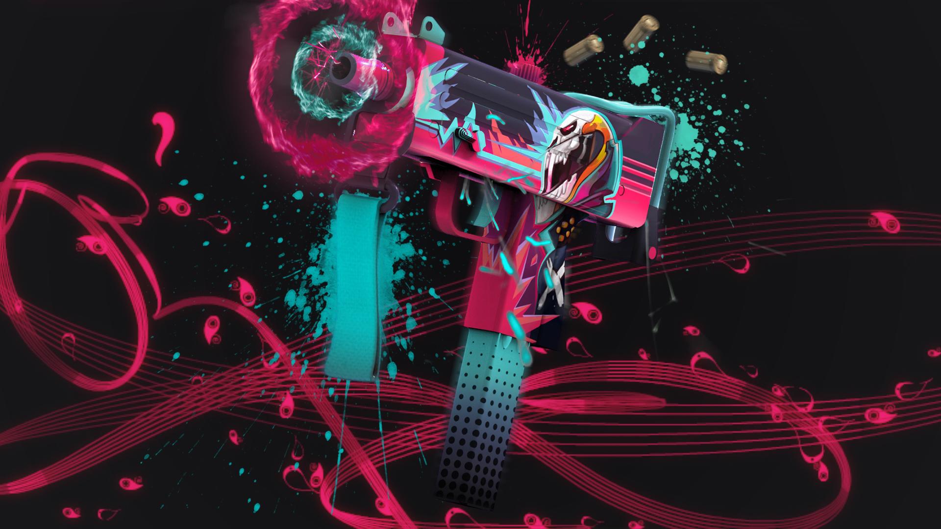 Mac-10 Neon Ride 