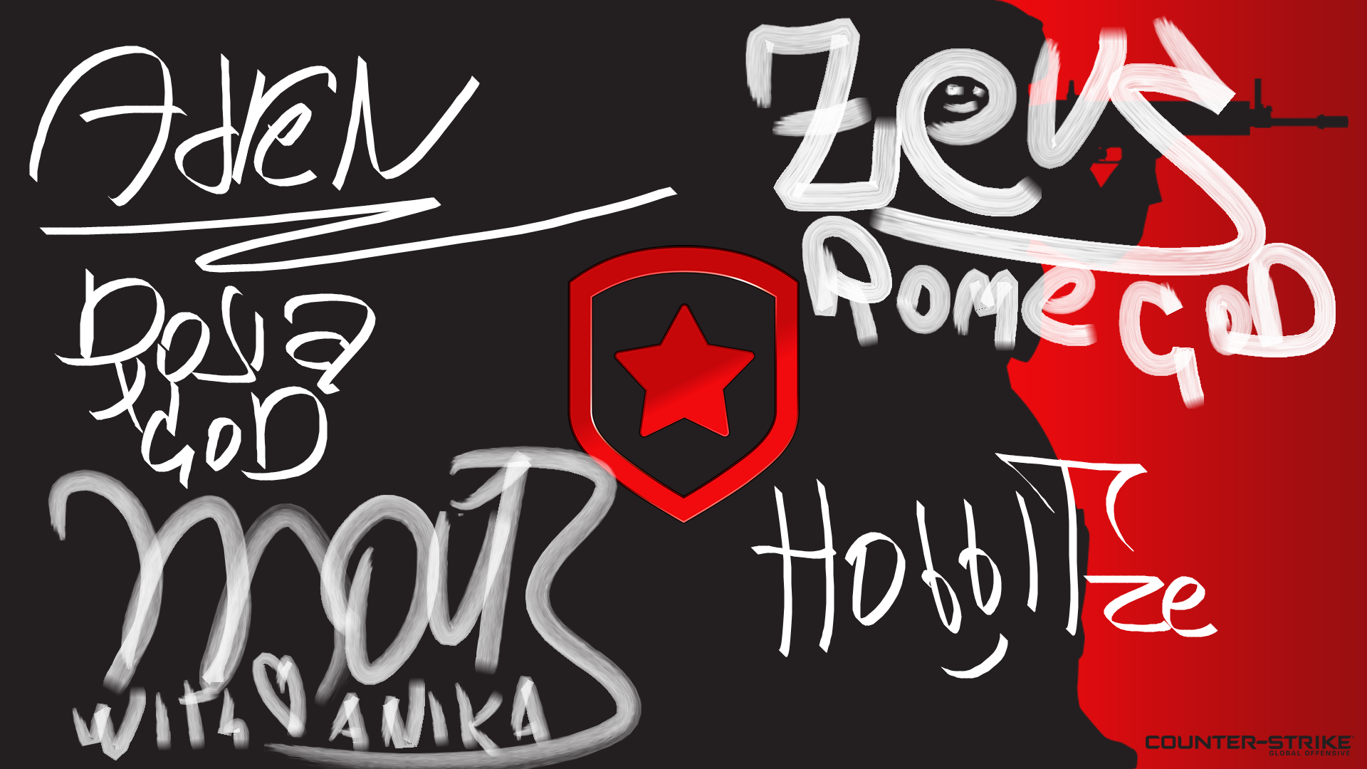 Gambit Gaming autograph by Ronofar (vol.3)