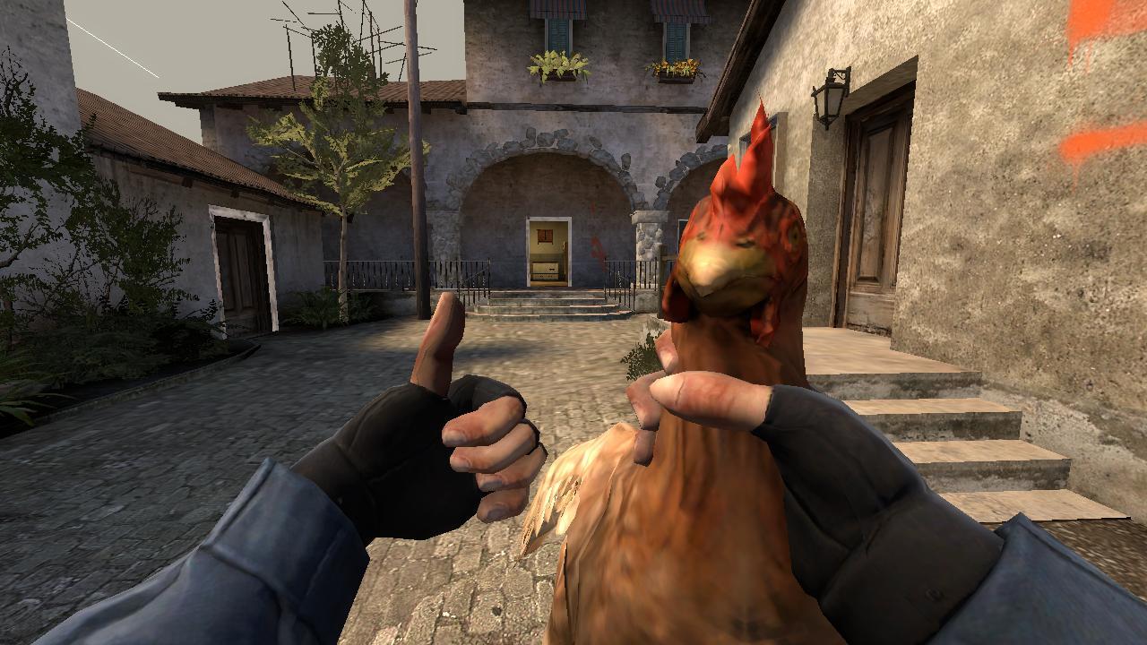 Chicken Knife created by Deco | CSGO Wallpapers