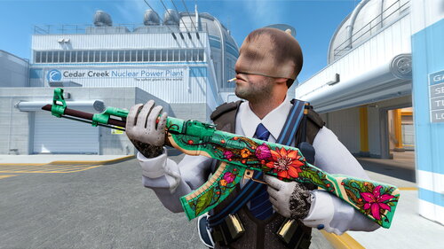AGENT WITH AK47 Wild Lotus — 4096×2304