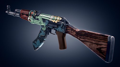 ak-47 fire serpent — 1920×1080