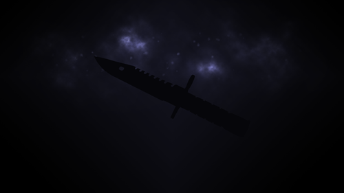 Blue M9 Bayonet — 1920×1080