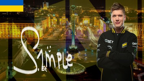 S1mple(MAYBE) autograph by Ronofar — 1920×1080