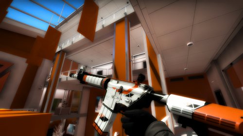M4A4 Asiimov | Mirrors Edge — 1920×1080