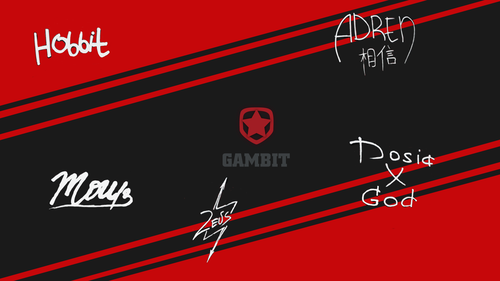 Gambit Gaming player autograph(off) by Ronofar — 1920×1080