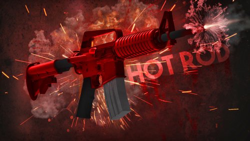 M4A1-S Hot Rod — 1920×1080