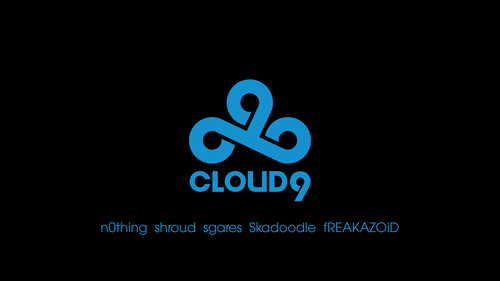 Cloud9 black/blue — 1920×1080