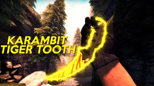 Karambit | Tiger Tooth — 1920×1080