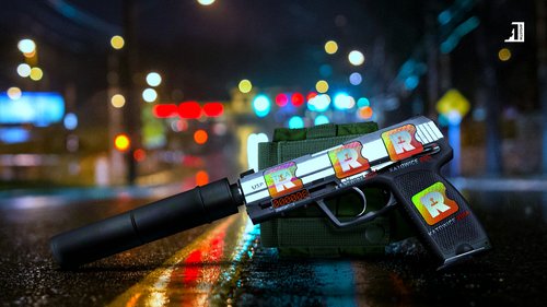 USP-S | Stainless — 1920×1080