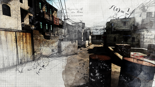 Dust 2 Architecture — 1920×1080