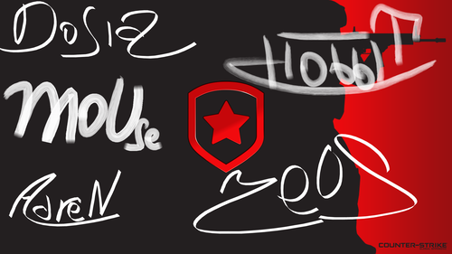 Gambit Gaming autograph by Ronofar (vol.2) — 1920×1080